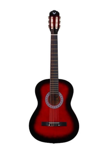 Angel Acg100-Rds 4/4 Kırmızı Klasik Gitar