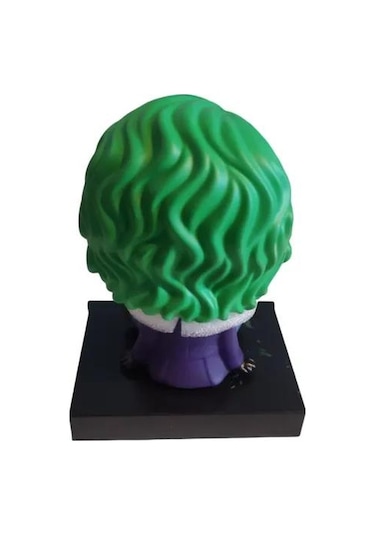 The Joker Villain S Edition Anime Sallanan Kafalı Figür Biblo Telefon Tutucu Dekoratif Masa Süsü Yşl Joker