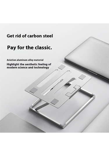 Ebitda H12 Ayarlanabilir Alüminyum Masaüstü Dizüstü Bilgisayar Yükseltici Standı Tutucu