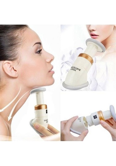 Gıdı Toparlayıcı Düzeltici Aparat Masaj Aleti Gıdı İnceltme Makinesi Beyaz