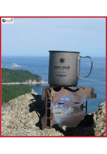 Portatif Kamp Ocağı. Kamp Sobası Ve Portatif Ocak Roket Ocak Siyah