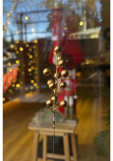 Yılbaşı Ağaç Süsleri Koleksiyonu-gold Kokina Ağaç Süsü
