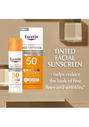 Eucerin Tinted Age Defense Spf50 Yüz Güneş Kremi 75ml