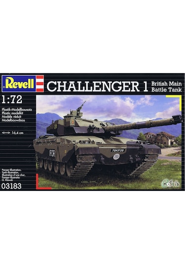 Revell 1/72 British Main Battle Tank Challenger 1 Tank Model Yapım Kiti