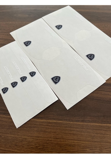 Peugeot Marka Araçlar İçin Kapı Kolu Çizik Önleyici 8'li Set