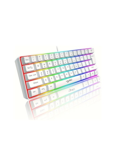 Fastbuy Pc Oyuncuları İçin Mini Rgb Kablo Klavye, Mekanik Klavye
