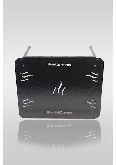 Worldcamp Portatif Alüminyum Kamp Masası Siyah