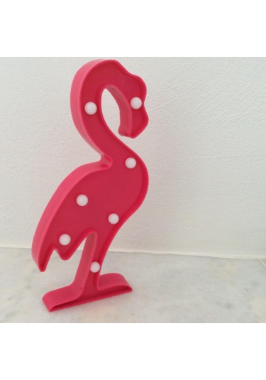 Flamingo Led Lamba Çok Renkli