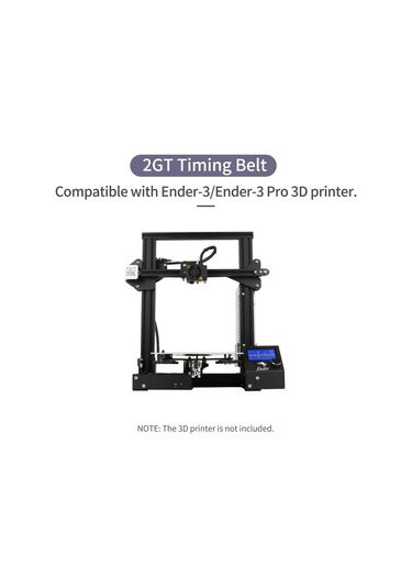Kangvka Ender-3/ender-3 Pro İçin 2gt Standard Kauçuk Zamanlama Kayışı - X Eksen 786mm + Y Eksen 743mm, 6mm Genişlik, Hassas Ve Sürtünmez Aktarım