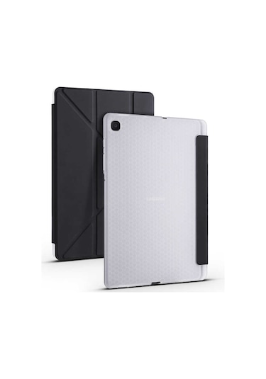 Galaxy Uyumlu Tab S6 Lite P610 Kılıf Zore Tri Folding Smart With Pen Standlı Kılıf