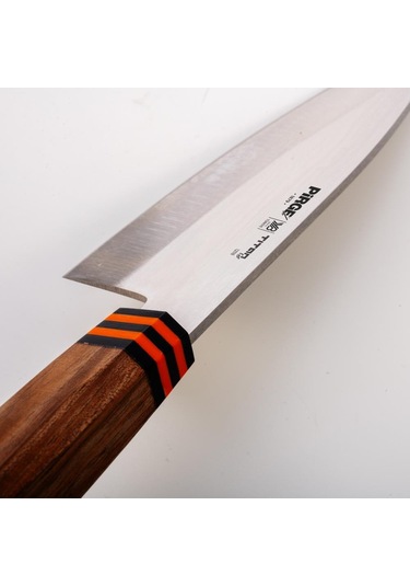 Pirge Titan East Doğrama Bıçağı Deba 15 Cm Sol El 12118 Ahşap