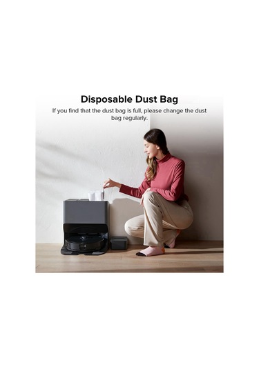 Xiaaokeji Roborock Robot Süpürgeler İçin 6 Adet Süpürge Toz Torbası