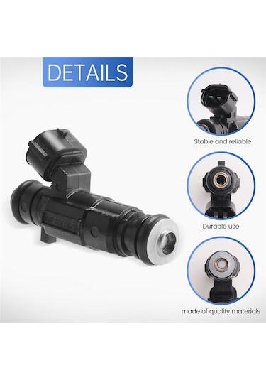 Synodicmonth Hyundai Accent 00-05 1.5l 1.6l I4 İçin 4 Adet Yakıt Enjektörü 35310-22600