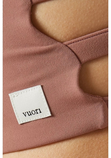 Vuori Yosemite Spor Sütyeni, Breatheınterlock, Hafif Destek Kahverengi