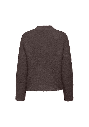 Onllulu Ls Rıb Hıghneck Cc Knt Kahverengi