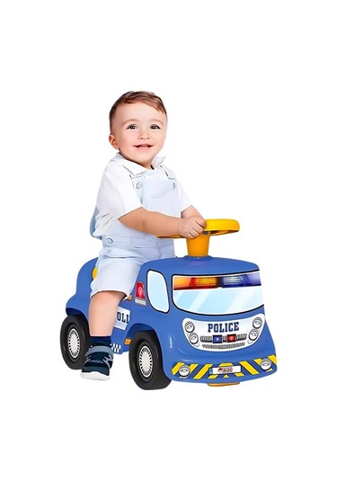 Dede Oyuncak Go Hero Polis Aracı 04038 Çok Renkli