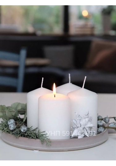 Candle Light Co. Çay Rasgele Mumlar İç Dekorasyon Please Note: The Original Phrase Suggests A Literal Translation Of A Beyaz