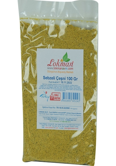 Lokman Sebzeli Çeşni Magi Baharatı 100 G