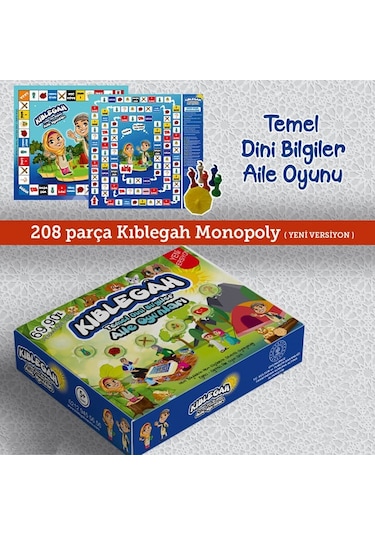 Kıblegah Oyun Seti - Dini Bilgiler Aile Oyunu