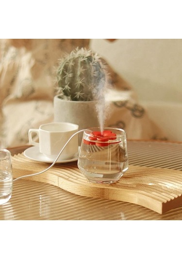 Agoodshop Yatak Odası Beyazı Için Mini Taşınabilir Nemlendirici