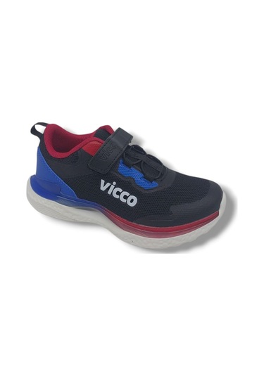 Vicco Yancy Çocuk Siyah - Saks Mavi Spor Ayakkabı Siyah