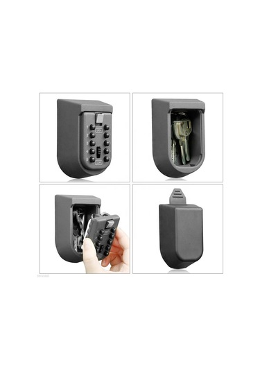 Mühlen Safe Key 9 Şifreli Çelik Kasa Anahtar Kasası Kutusu Anahta