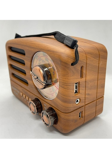 Everton RT-350 Nostaljik Bluetooth USB SD Portatif Radyo