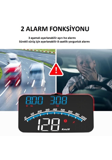 Venaliastore Head Up Display Gps Hud Dijital Hız Göstergesi