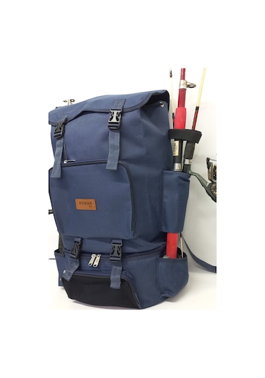 Rowan Çanta Rowan Termal Bölmeli Lacivert Balıkçı Ve Kamp Çantası Lacivert
