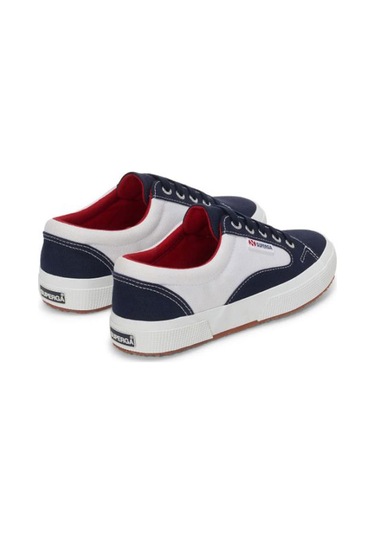 Superga 2750 Blocks Unisex Günlük Ayakkabı S4128uw-aew-sp Beyaz-beyaz Beyaz