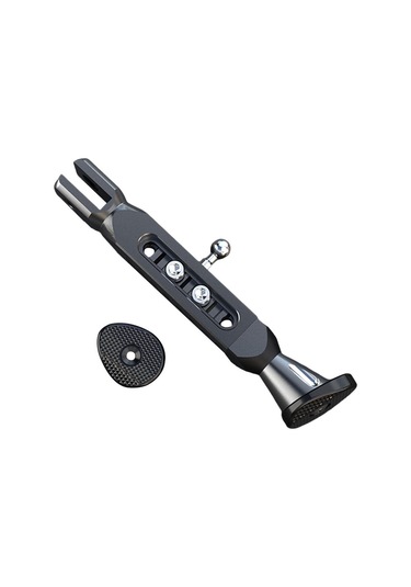 Suntek Cnc Alüminyum Motosiklet Kickstand Park Bacak Ayak Siyah