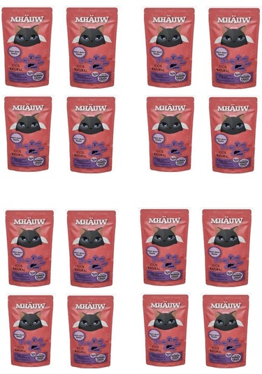 Mhauw Ciğerli Kedi Çorbası 16 x 80 G
