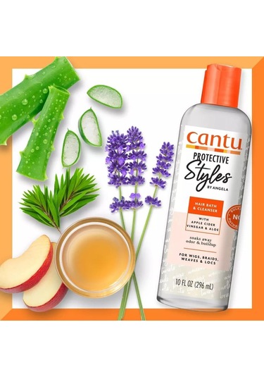Cantu Angela Koruyucu Stiller Saç Temizleyici Ve Arındırıcı 296 Ml Kıvırcık Saçlar