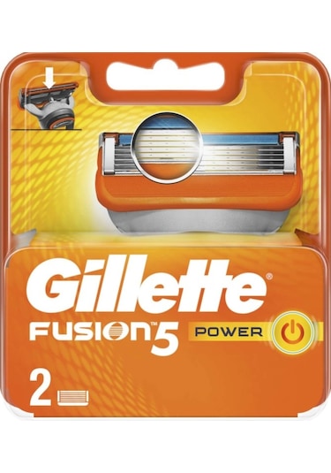Gillette Fusion5 Power Yedek Başlık 2'li