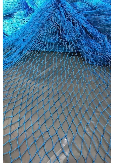 Dekoratif Balık Ağı Saks Mavi 2,5 X 2,5