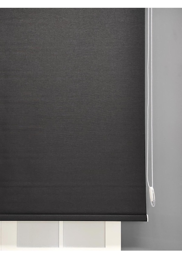 Venassa Siyah Stor Zebra Güneşlik Perde