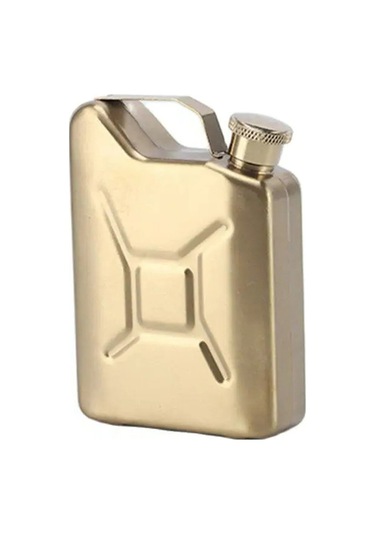Kosona 5 Unca 146ml Taşınabilir Çelik Şarap/whiskey Flashtasi - Kaliteli Paslanmaz Çelik, Sağlam Kapak, Outdoor Piknik Kamp İçin Altın Rengi Altın