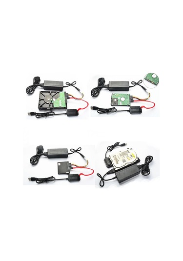 Monyee Usb 2.0 İle Ide/sata Sabit Disk Hdd Dönüştürücü Adaptör Kablosu - 2.5"/3.5" Diskler, Cd/dvd-rom Desteği, 480mbps Hızlı Erişim