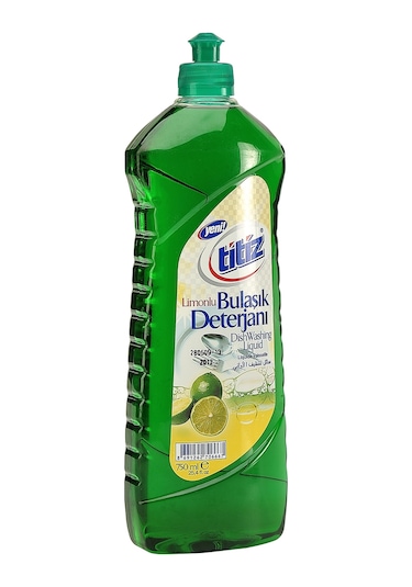 Titiz Sıvı Yeşil Limon Bulaşık Deterjanı 750 ML
