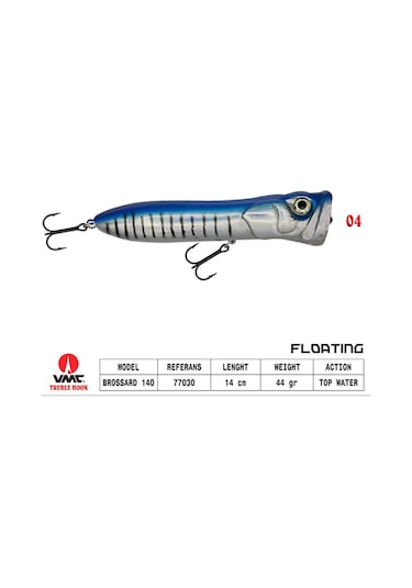 Tıtan Brossard Cl:4 140mm 44gr Standart