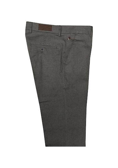 Classics Men Caserta Klasik Fit Likralı Erkek Kanvas Pantolon - 7517 Krem
