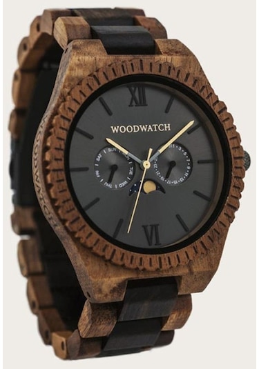 Woodwatch Ww-g-lo Lunar Orbit Ahşap Erkek Kol Saati 47 Mm
