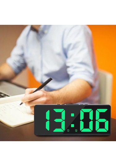 Suntek Dijital Elektronik Çalar Saat Erteleme Usb Geniş Ekran