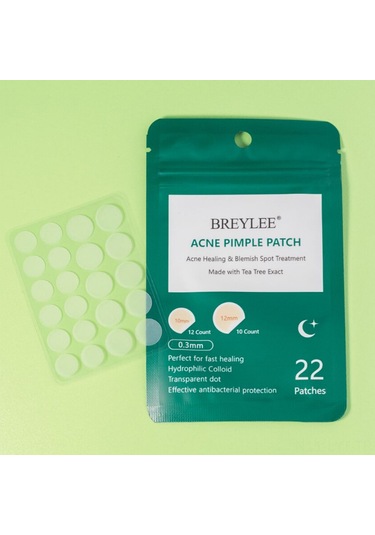 Youtek Breylee Görünmez Sivilce Yama - 22 Adet 12mm+10mm - Doğal Görünüm Sağlar