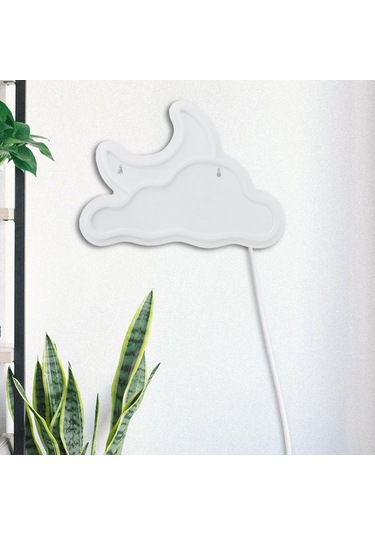 Homyl Işıkları Usb Cadılar Bayramı Ev Restoranı Için Neon Işığı Beyaz Çok Renkli