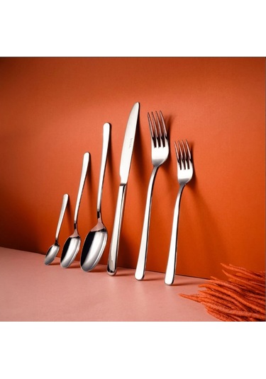 Fecra Royal 72 Parça Sade Çatal Kaşık Bıçak Takımı
