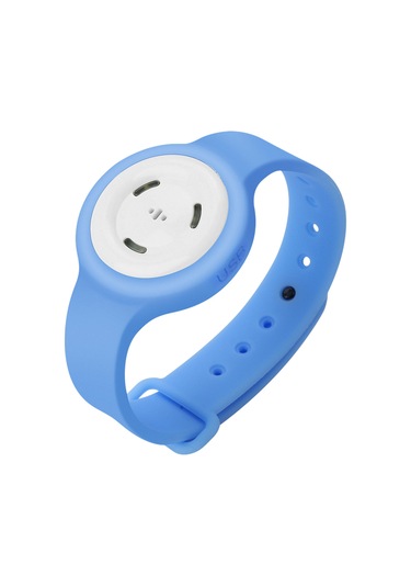 Singree Çocuklar İçin Ultrasonik Sinek Kovucu: Şarj Edilebilir Silikon Bileklik Ve Çanta Askısı - Hafif Mavi Dahili Pil