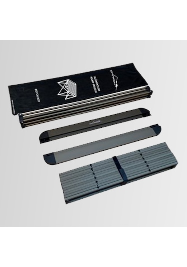 Nurgaz Ng-Akmb Campout Alüminyum Kamp Masası Büyük Portable Gri