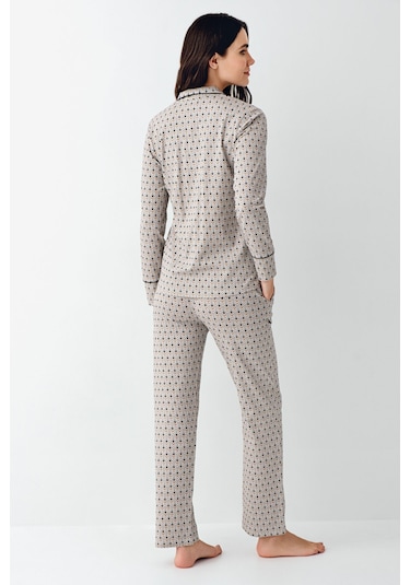 Pierre Cardin Kadın Siyah Pijama Takımı Pc9103-s-v1 Siyah