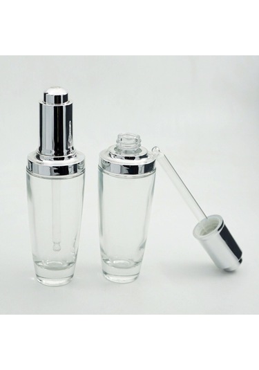 Boş DaMLalık Şişe Özel 50 ML 2 Adet Boş Şeffaf